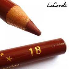 Карандаш LaCordi для губ 18 (DE LUXE) Темное вино